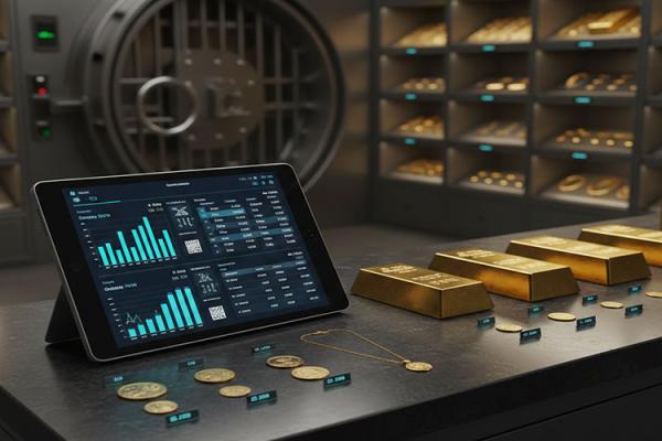 روشهای انبارگردانی و مدیریت موجودی طلا و جواهر: راهنمای جامع جلوگیری از کسری و سوخت طلا